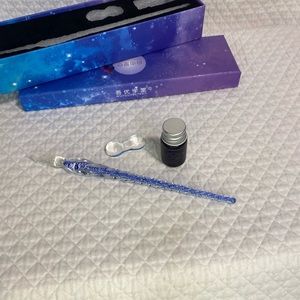 INKWELL GLASS DIP PEN